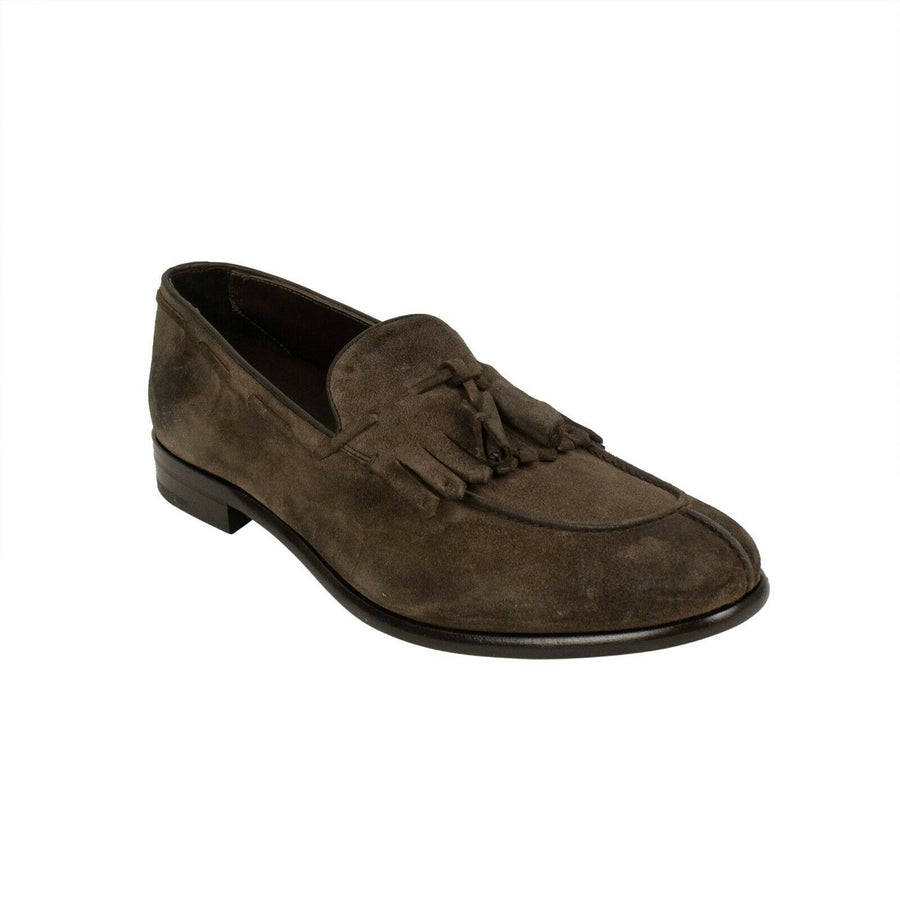 Suede 'Moccasino Loafer' - Brown