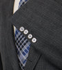 Plaid Cashmere 3 Roll 2 Sport Coat - Gray