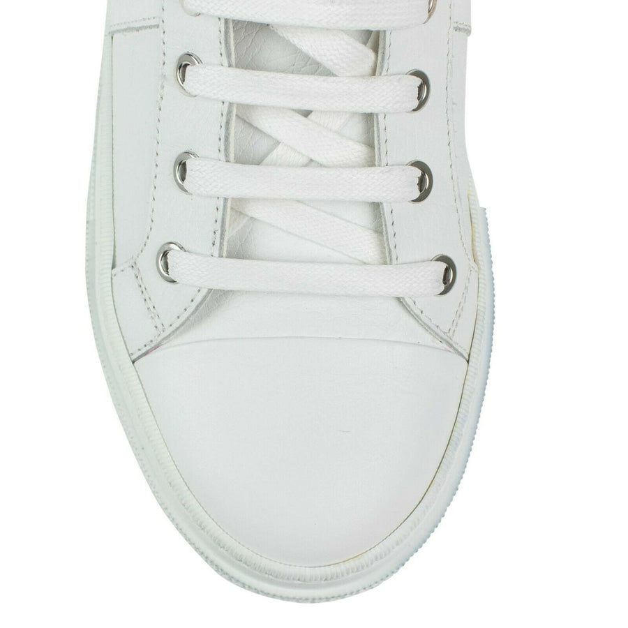 Men's Sunset Leather High Top Sneakers - White