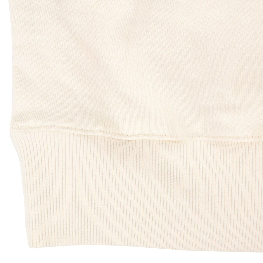 Big Brother Cotton Hoodie Sweatshirt - Cream
