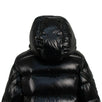 'Liriope' Down Filled Quilted Puffer Coat - Black