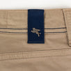Tan Cotton Blend Pants