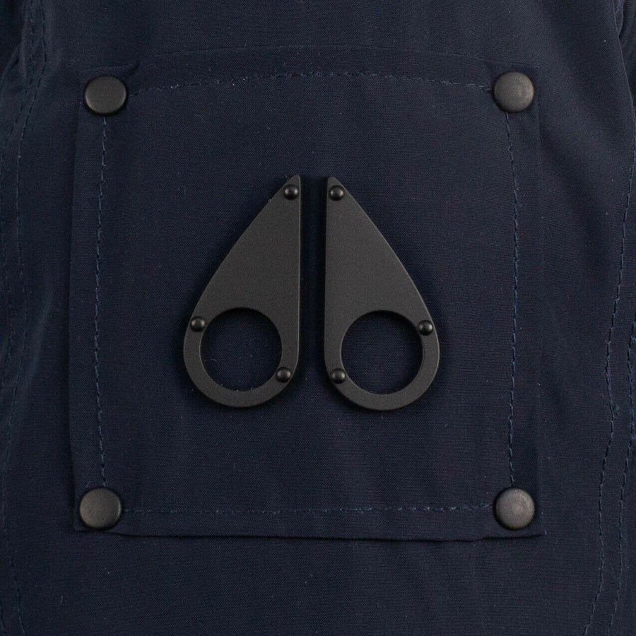 Women's 'Debaies' Down Puffer Jacket - Navy Blue