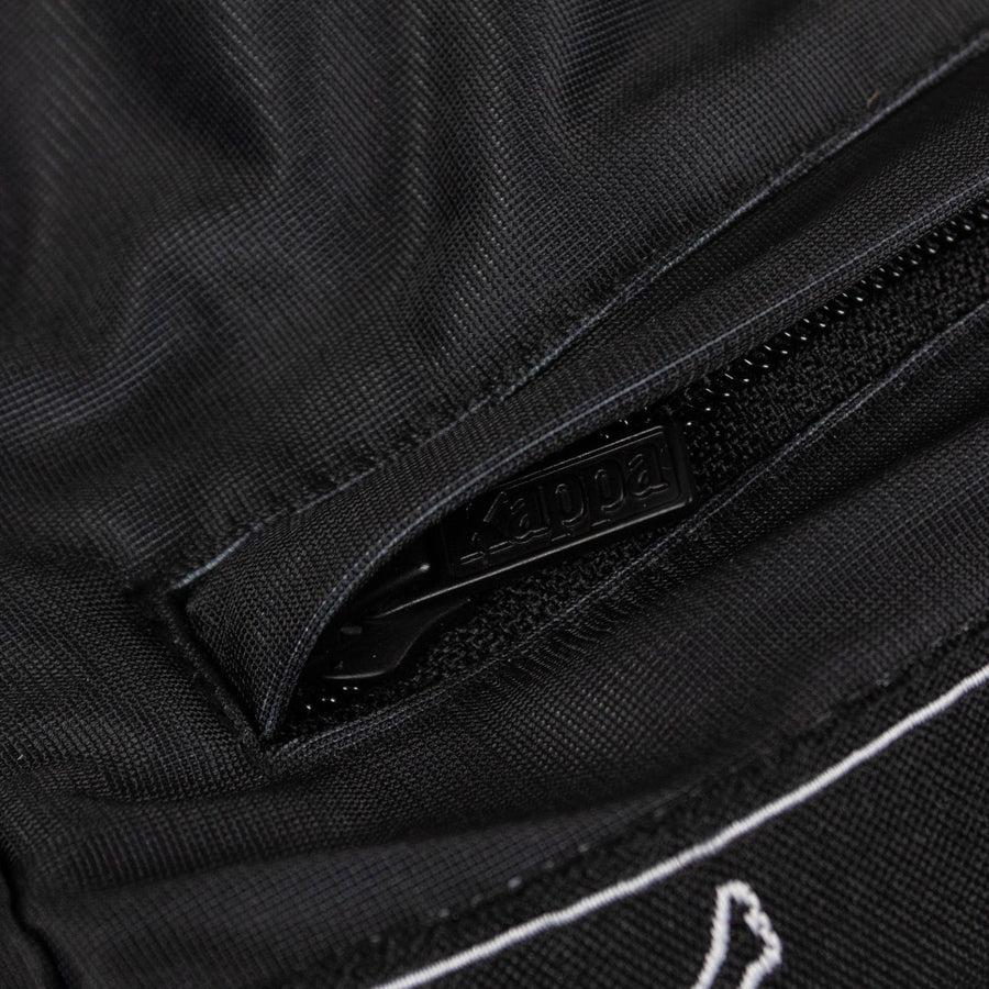 Kappa Logo Stripe Gradient Jersey Pants - Black / Blue