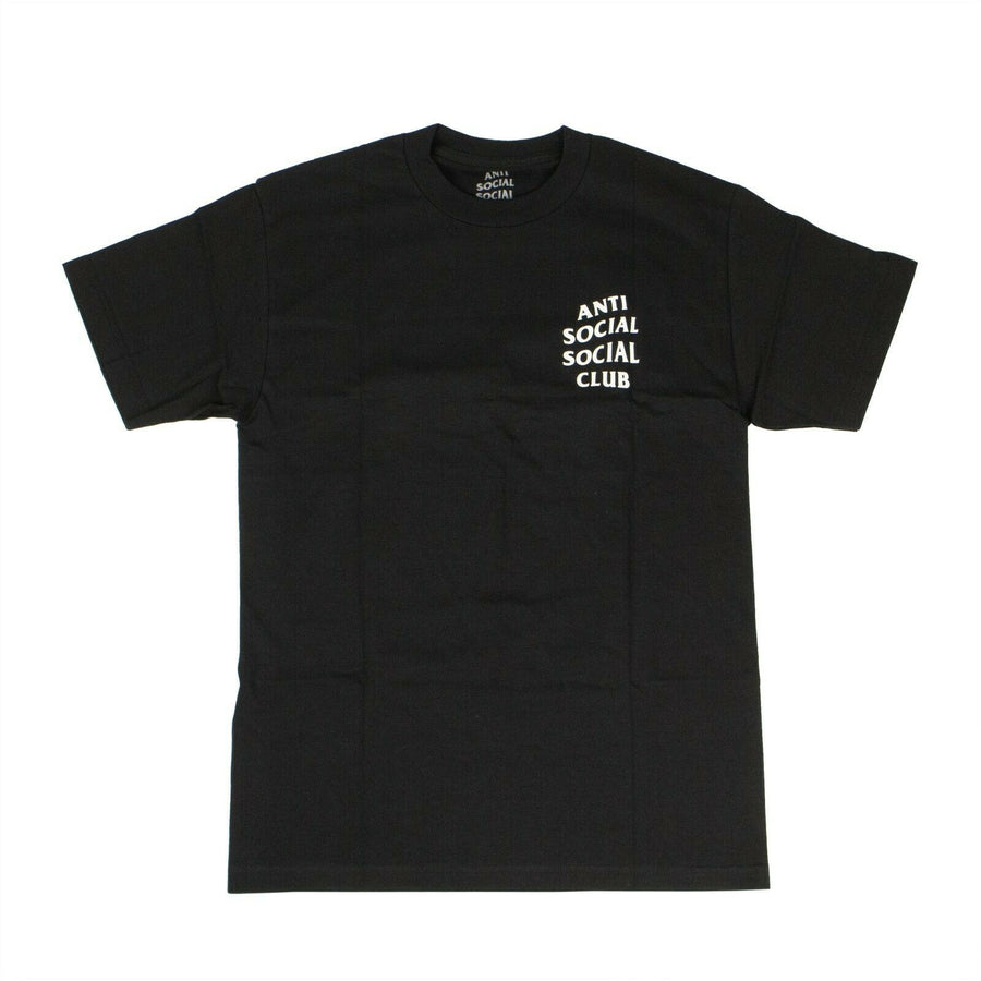 Cotton Cherry Blossom 'ASSC' T-Shirt - Black