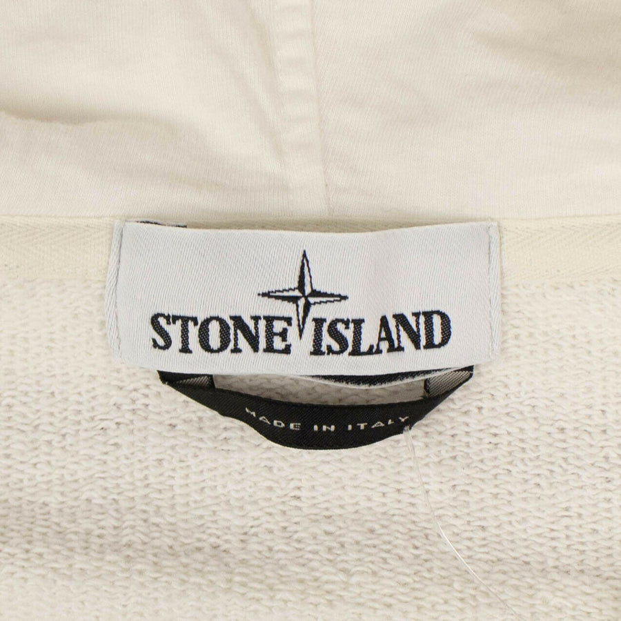 Striped 'Marina' Zip-Up Sweater - Pink And White