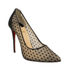 Follies Lace 100mm Pumps - Black