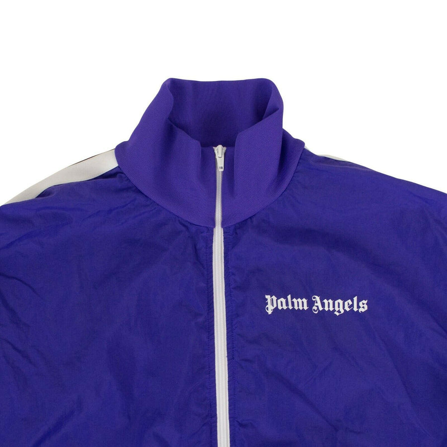 Polyamide Logo Zip-Up Track Jacket - Purple
