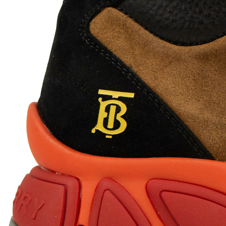 Leather And Suede Tor Boots - Black / Brown