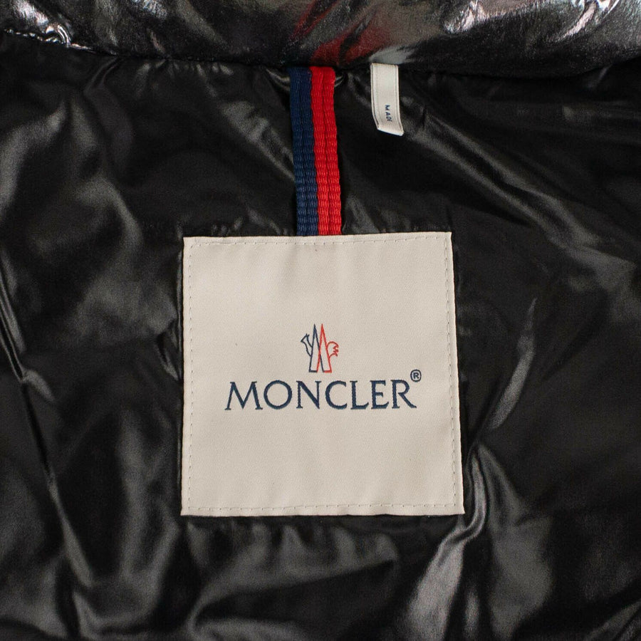 'Bady' Down Filled Quilted Puffer Coat - Silver