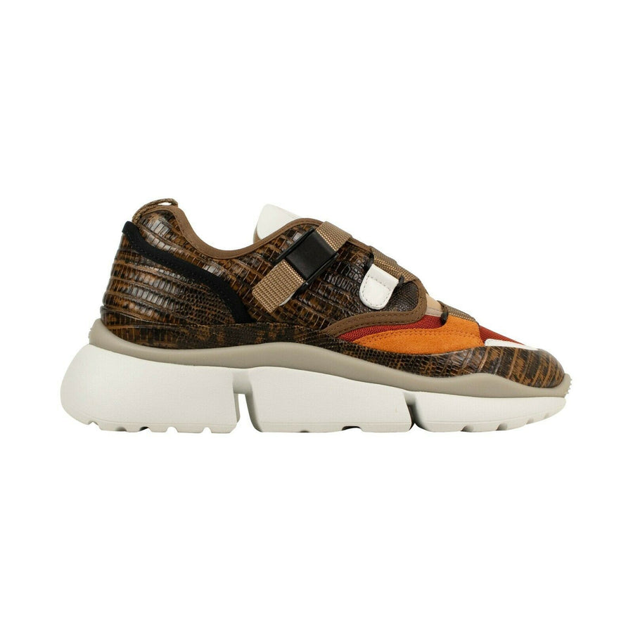 'Sonnie' Low-Top Sneakers - Chestnut Brown