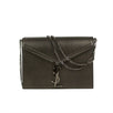 YSL 'Cassandra' Small Shoulder Bag - Dark Gray
