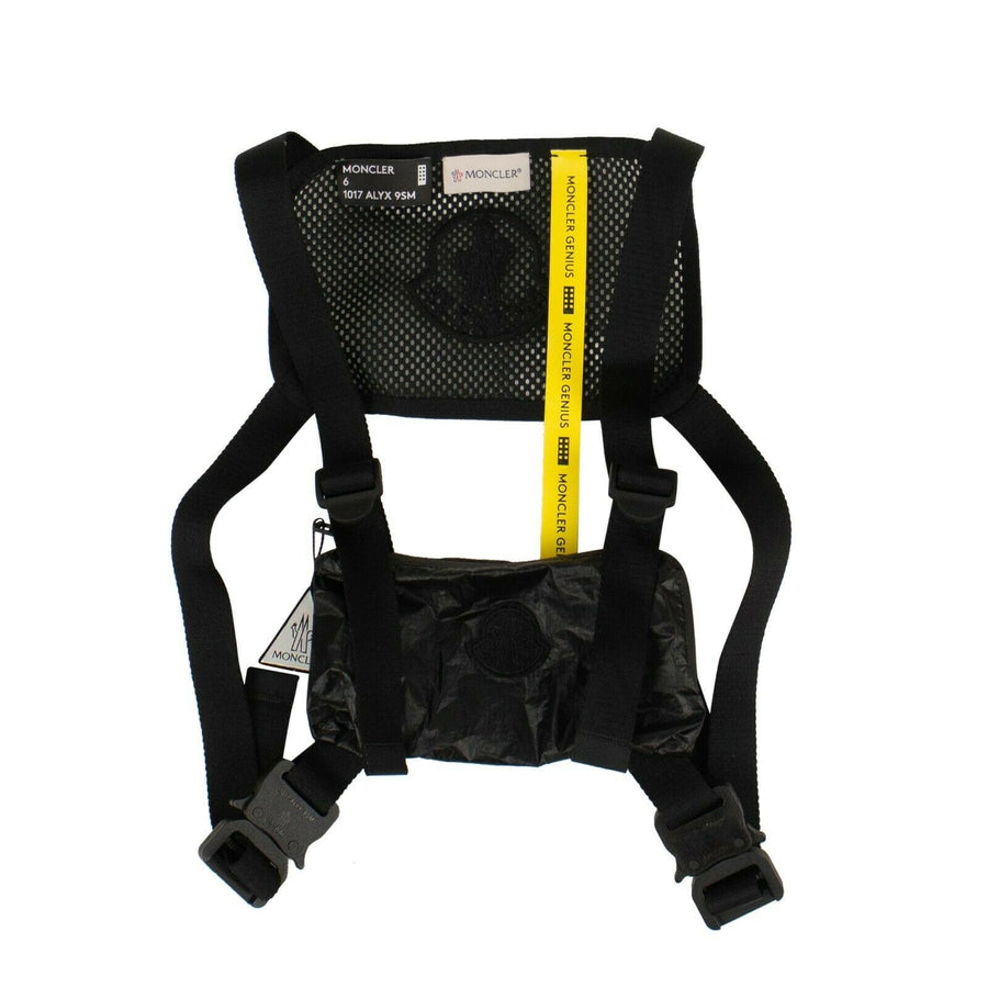 MONCLER x 1017 ALYX 9SM Polyester Chest Hand Warmer Vest - Black