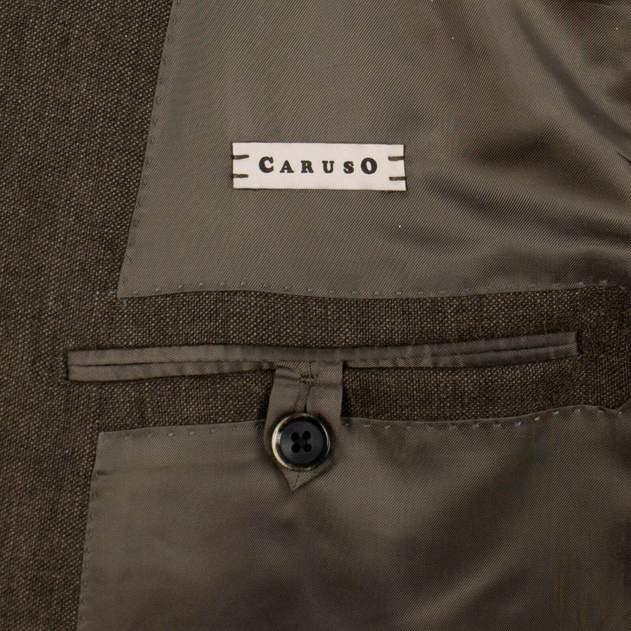 Drop 8 Double Breasted Wool Blend Sport Coat - Brown