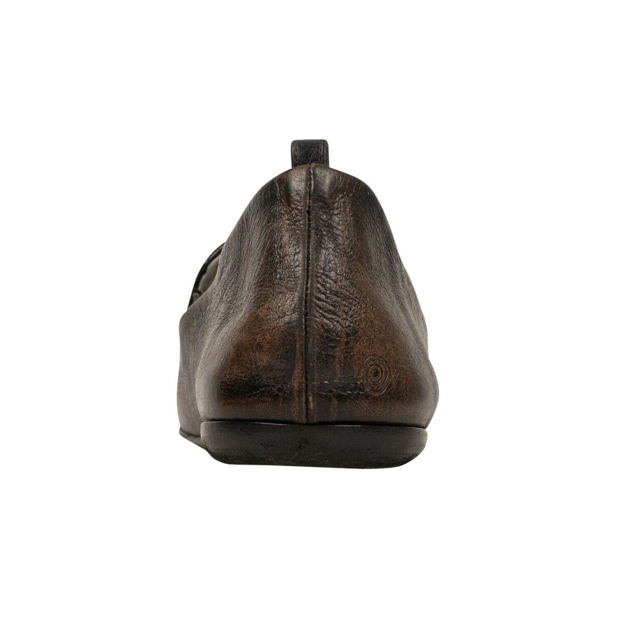 Strapiatta Leather Loafers Flats - Black