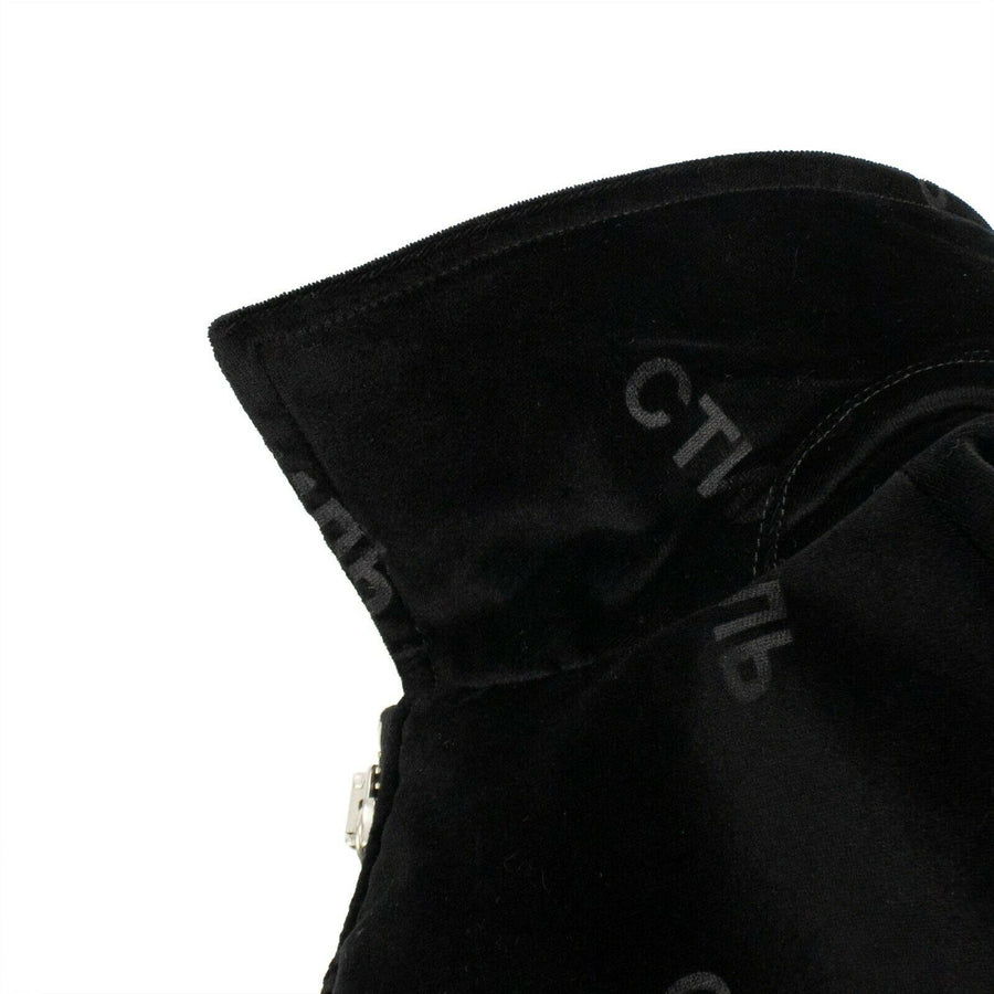 Dragon Velvet Jacket - Black / Red