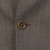 Drop 8 Wool 3 Roll 2 Button Slim Fit Suit - Brown