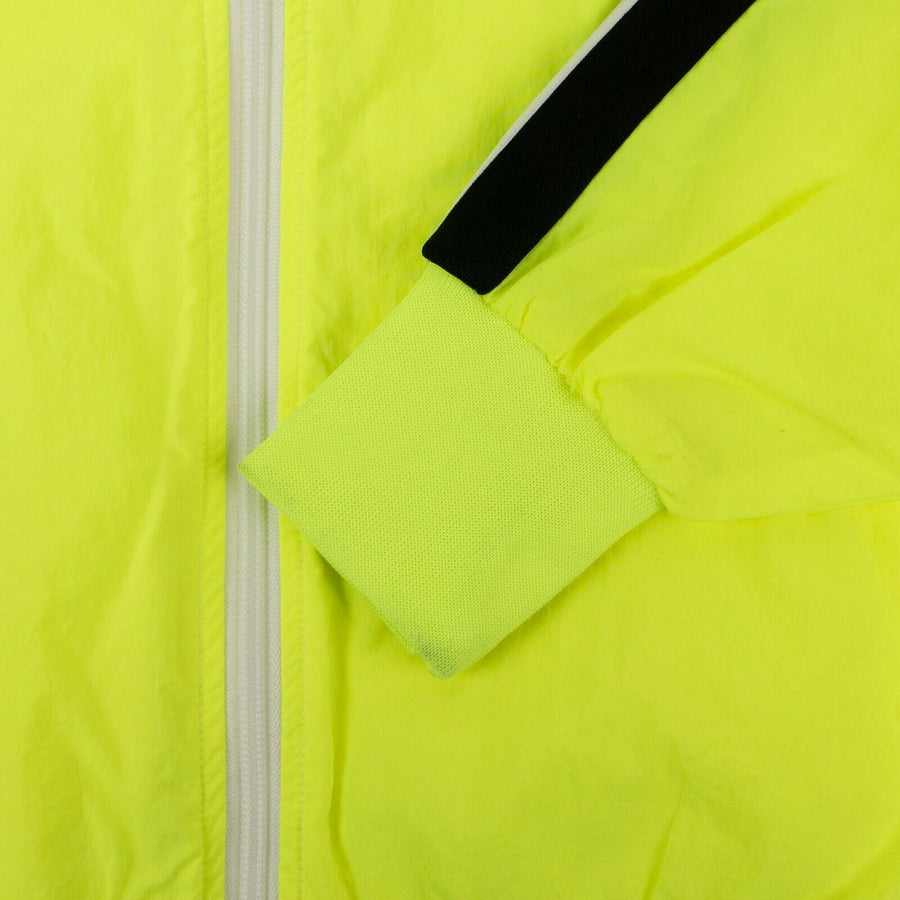 Neon Polyamide Logo Zip-Up Track Jacket - Green