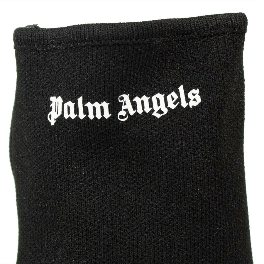 Sock Cutout Plexi Heel Ankle Boots - Black / Green