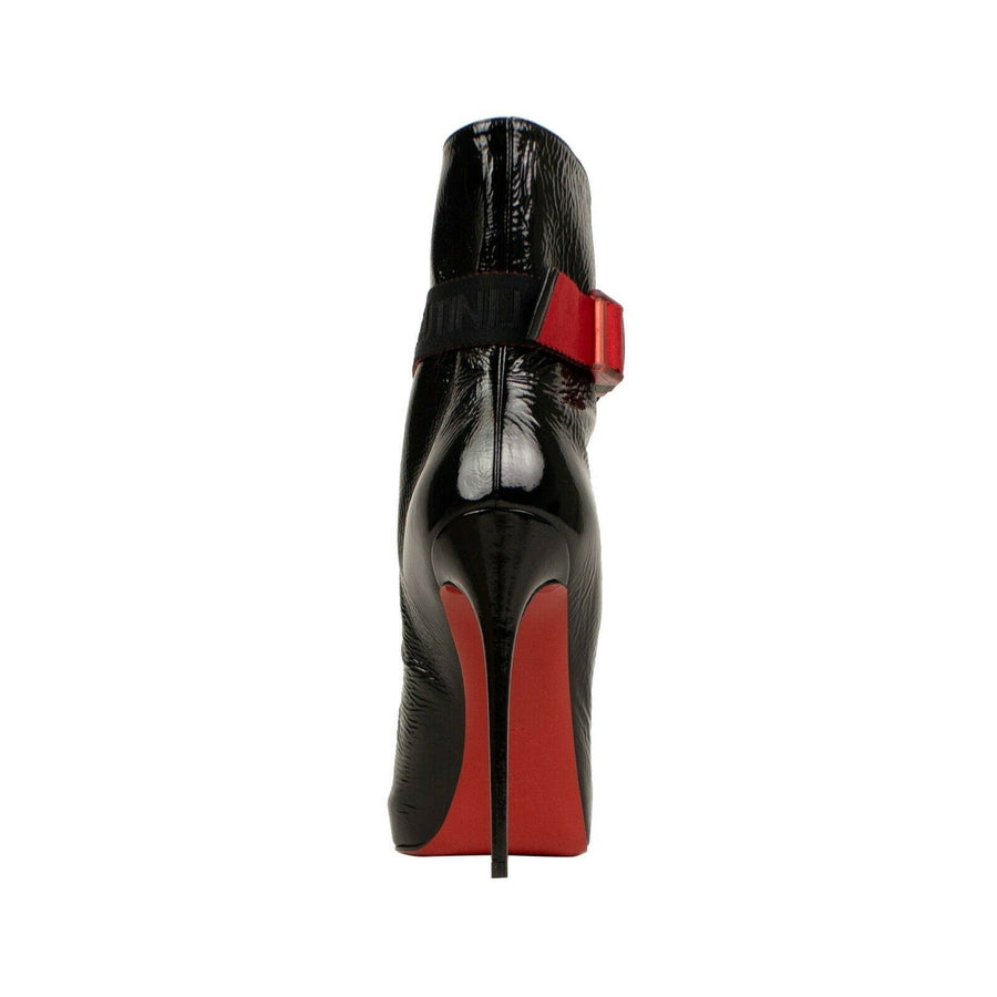 'Telesiege Alta' Heels Booties - Black