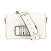 Pebbled Leather Dio(r)evolution Hand Bag - White