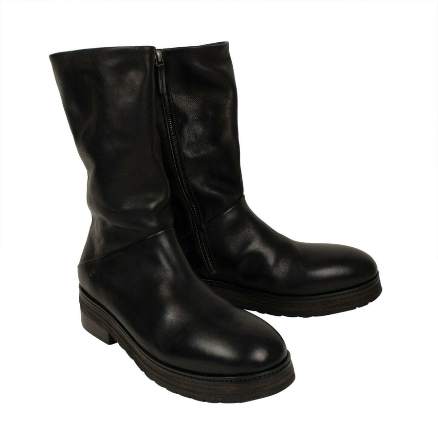 Zucchino Leather Boots - Black