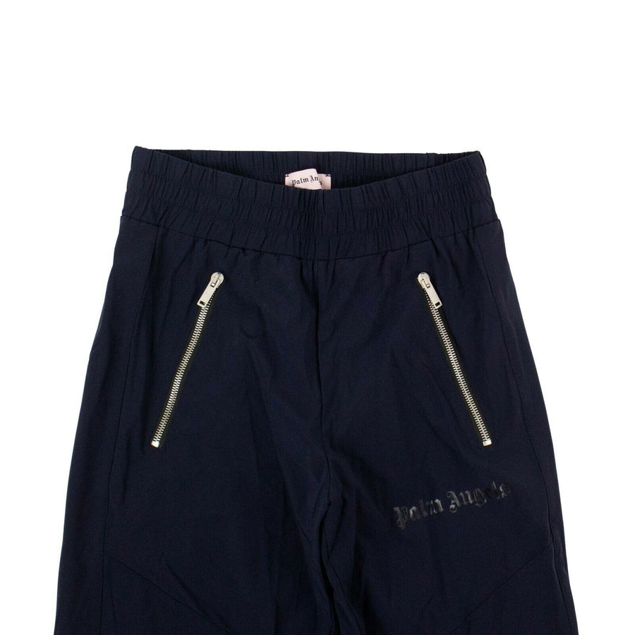 Exclusive Logo Print Track Pants -  Navy Blue