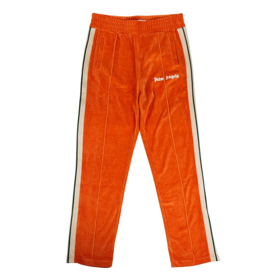 Chinille Classic Track Pants - Orange/White