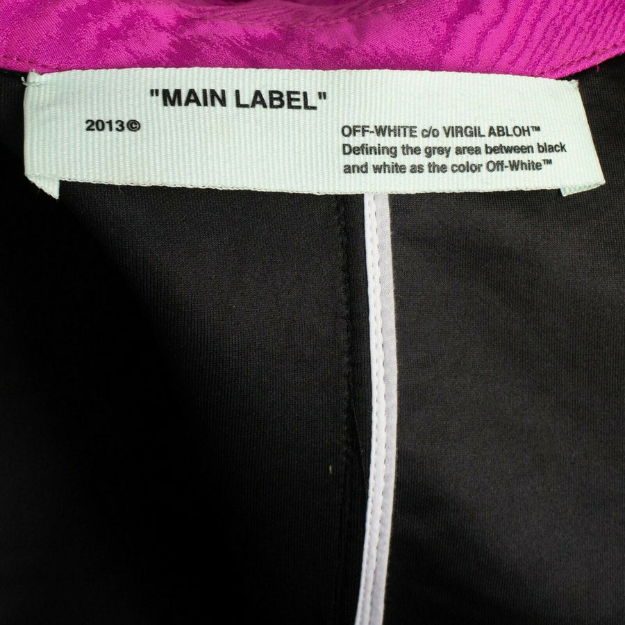 Moire Over Mackintosh Coat - Fuchsia