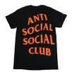 'Paranoid' 'ASSC' Logo T-Shirt - Black