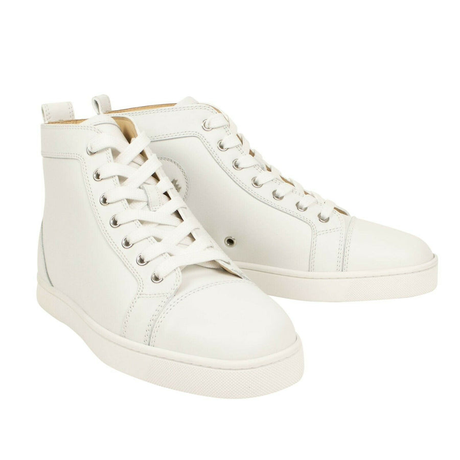 Men's Louis Calfskin Sneakers - White