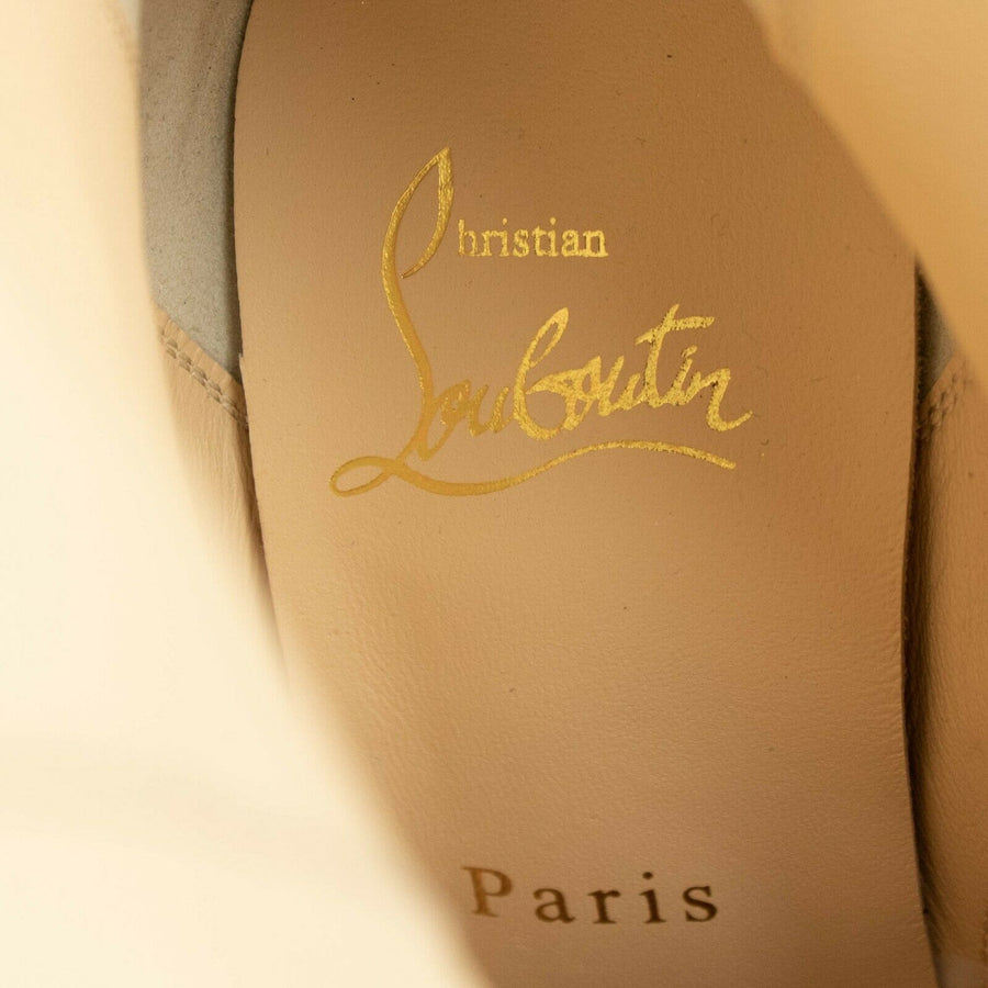 Bianca Leather 140mm Knee Boots - Black