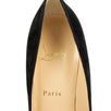Pigalle Black Velour 100mm Pumps - Black