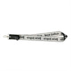 Logo Embroidered Lanyard - Black