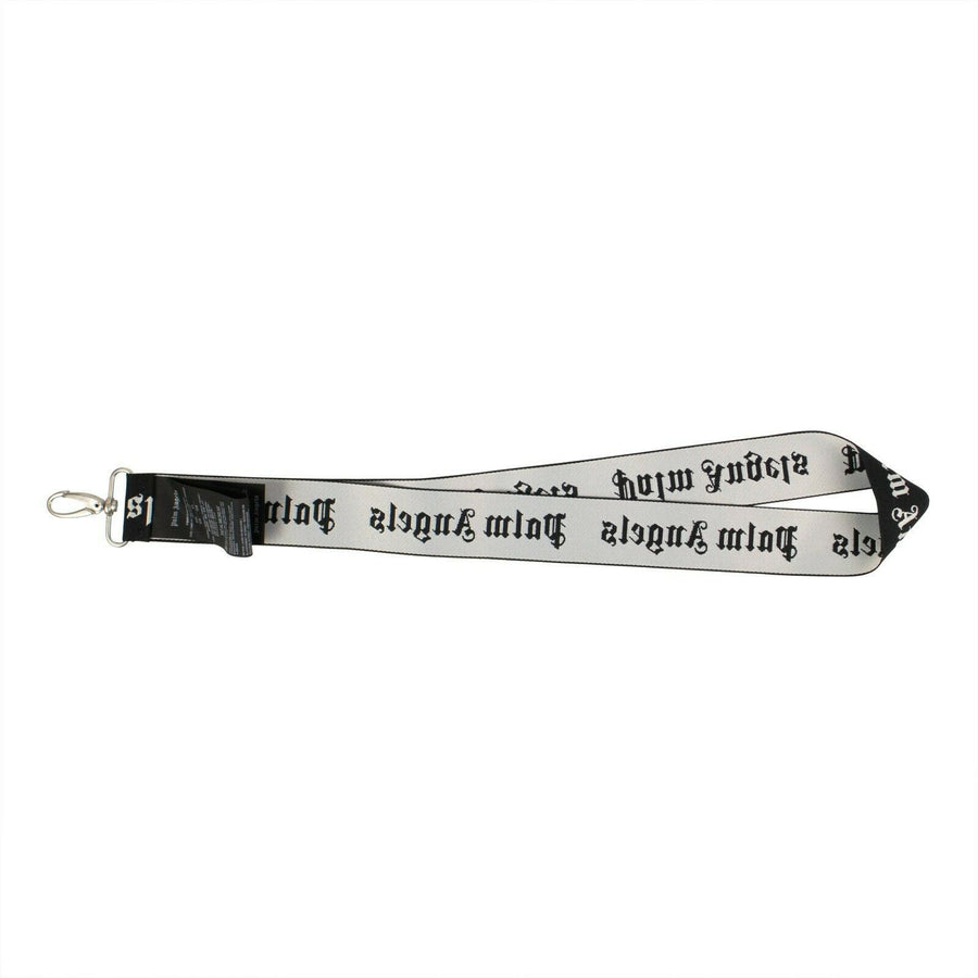 Logo Embroidered Lanyard - Black