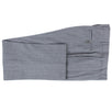 Striped Wool Two Button Suit - Grey