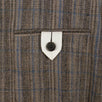 Drop 8 Plaid Two Button Wool Blend Sport Coat - Brown