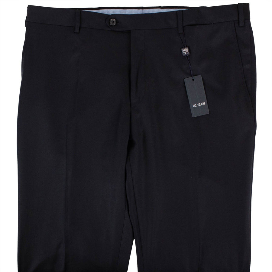 Midnight Navy Blue Wool Dress Pants