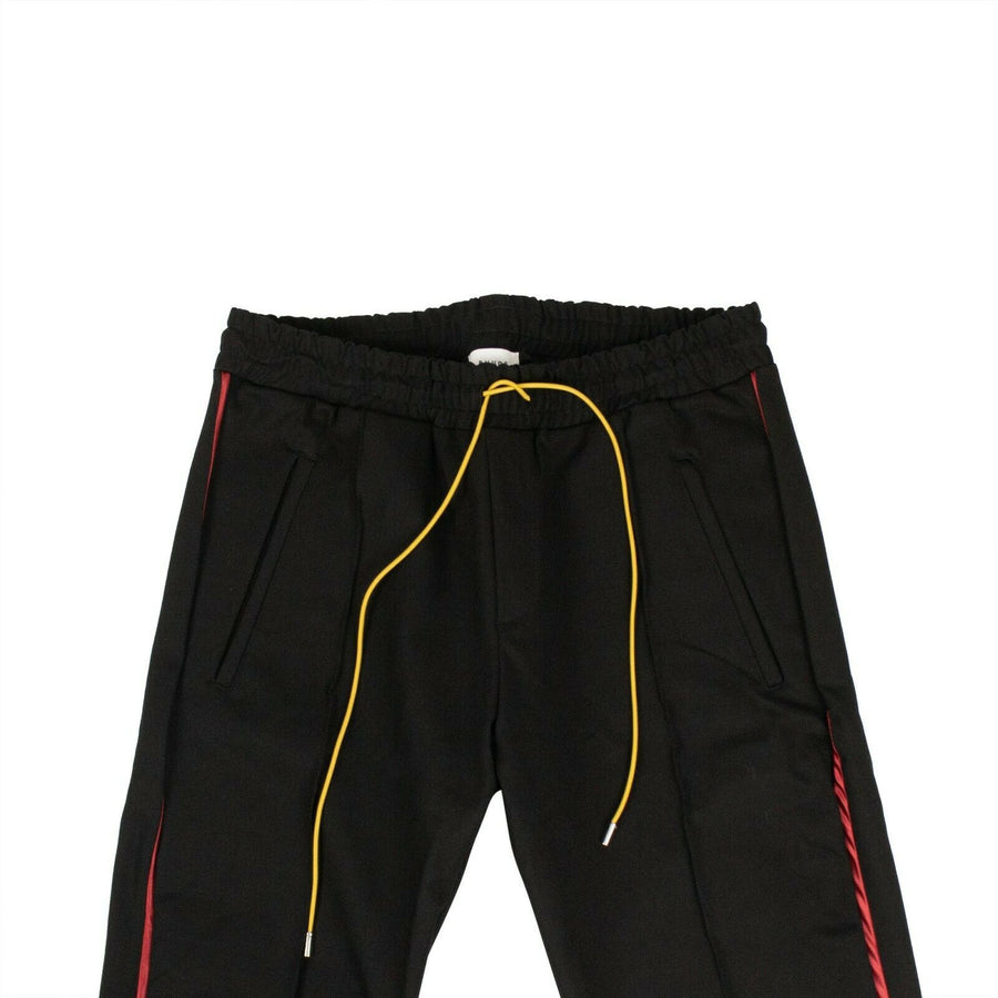 Tuxedo Pants - Black / Burgundy