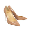'Kate' 100mm Leather Heels - Nude