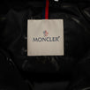 'Caille' Logo Puffer Coat - Black
