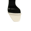 YSL Patent Leather Opyum Sandals - Ivory