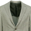 Drop 7 Check Wool Blend 3 Roll 2 Button Sport Coat - Green