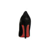 Pigalle Black Velour 100mm Pumps - Black