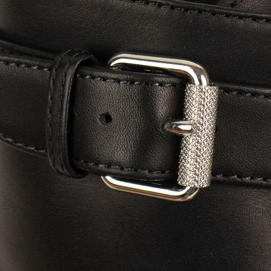 'King St' Spiked Booties - Black