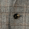 Drop 6 Plaid 3 Roll 2 Button Wool Blend Sport Coat - Brown / Gray
