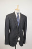 Cashmere Blend Glen Check 3/2 Button Sport Coat - Gray