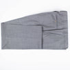 Drop 7 Solid Wool Two Button Suit - Light Gray