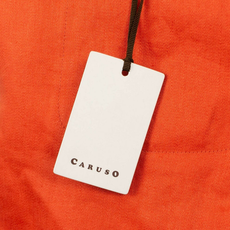 Drop 8 Linen 3 Roll 2 Button Sport Coat - Orange