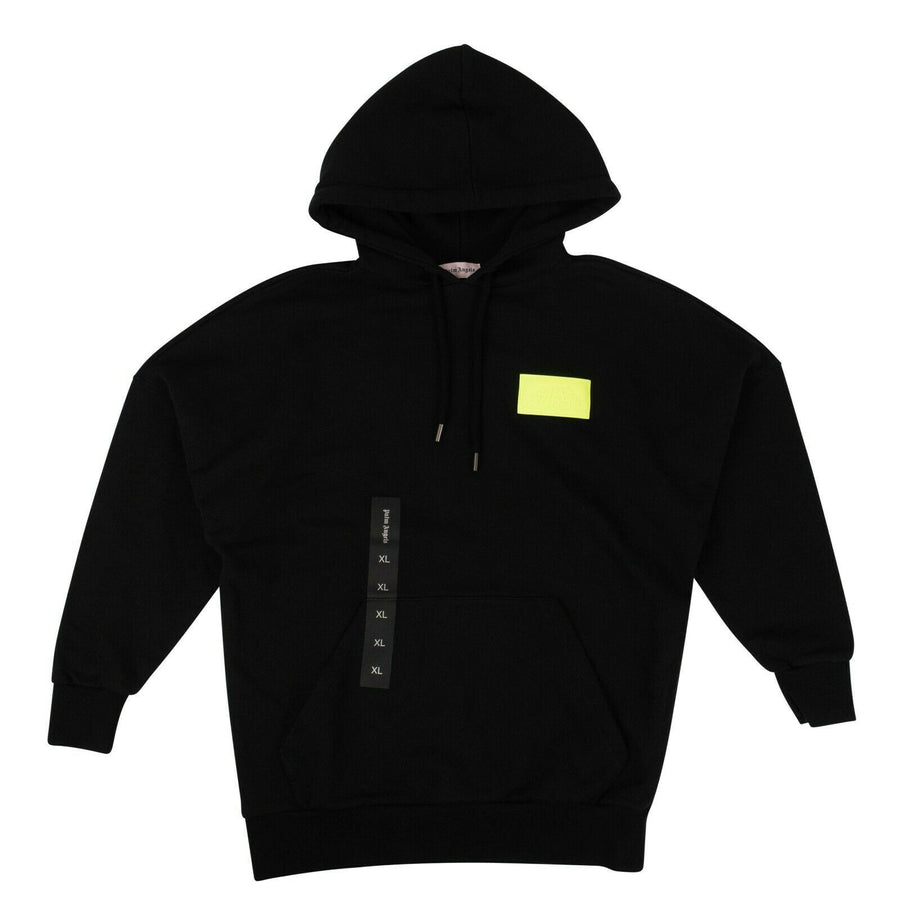 Patched Over Hoodie - Black